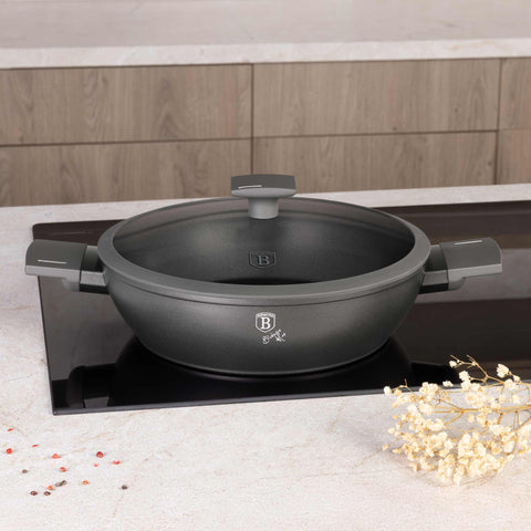 Olla Baja Con Tapa 28Cm, Imagen lifestyle