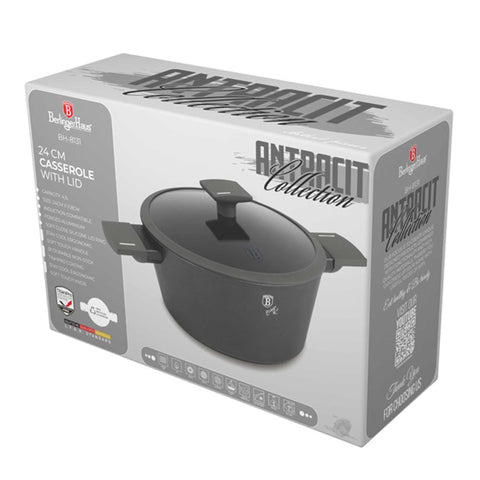 Saucepan with lid 24cm