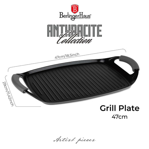 Placa De Parrilla De 47 Cm, Imagen conceptual