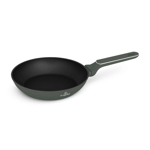 BH/8151, Paella 24cm, Verd Mate, Paella 24 cm, Nou disseny de mànec, Paella, Estris de cuina, Cuina