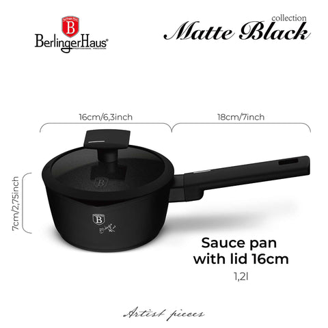 Saucepan with lid 16cm