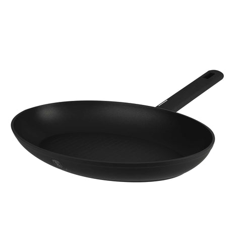 BH/8191, Sartén para pescado 35x25cm, negra, plateada, sartén para pescado, sartén para pescado, sartén para parrilla, sartén, sartén, Berlinger Haus, Promintra