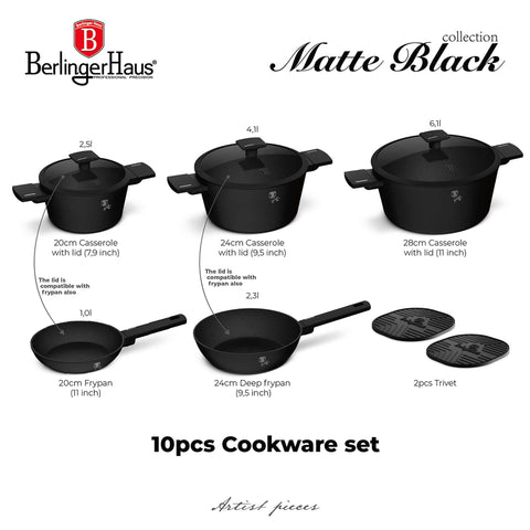Juego de utensilios de cocina de 10 piezas