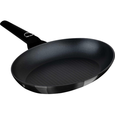 Baking, BH/8227, Black Vantage Collection, cookwareset, Fish Pan, frypan, Hornear, negro brillante, Pans, sartén, sartén para freír, sartén para parrilla, sartén para pescado, Sartén para pescado 35x25cm