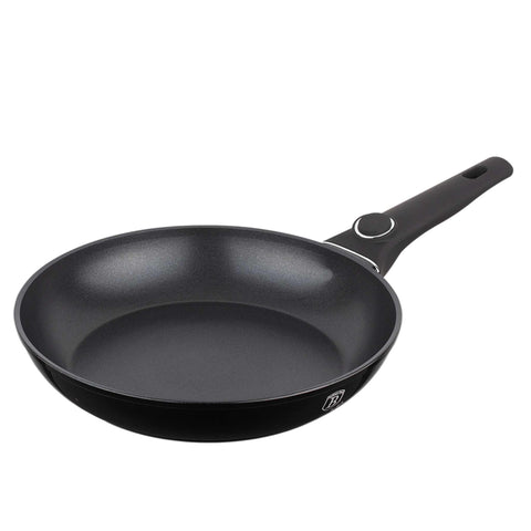 BH/8242, NUEVO, Sartén 28cm con mango desmontable, negro brillante, sartén 28 cm, sartén, sartén, batería de cocina, cocinar,Berlinger Haus, Promintra