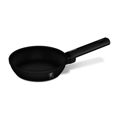 BH/8283, Mini Frigideira Infantil de 14cm, Preta, Ouro Rosa, Frigideira Infantil de 14cm, Frigideira, Utensílios de Cozinha, Cozinha, Mini Frigideira Infantil