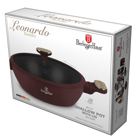Olla Baja Con Tapa 28Cm, Embalaje del producto