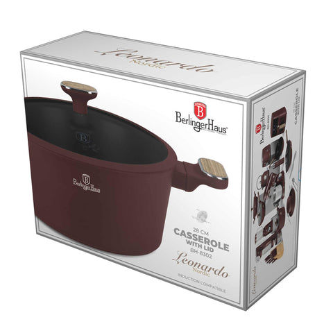 Casserole with lid 28cm