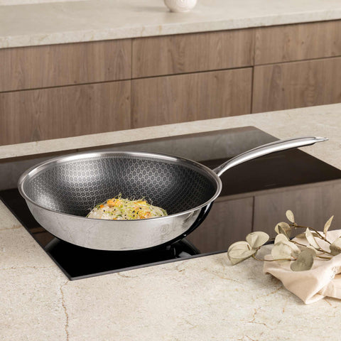 BH/8507,BH/7434,BH/8507N,Wok 28cm,Acero inoxidable,Wok 28 cm,wok,utensilios de cocina,cocinar,Sartenes