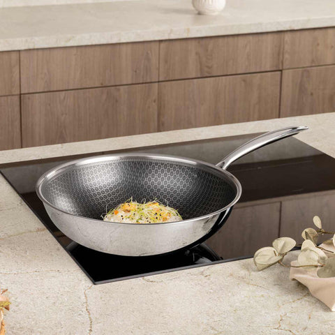 BH/8507,BH/7434,BH/8507N,Wok 28cm,Acero inoxidable,Wok 28 cm,wok,utensilios de cocina,cocinar,Sartenes