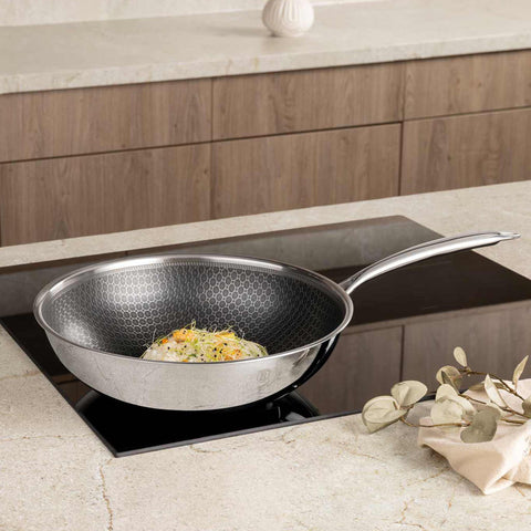 BH/8507,BH/7434,BH/8507N,Wok 28cm,Acero inoxidable,Wok 28 cm,wok,utensilios de cocina,cocinar,Sartenes