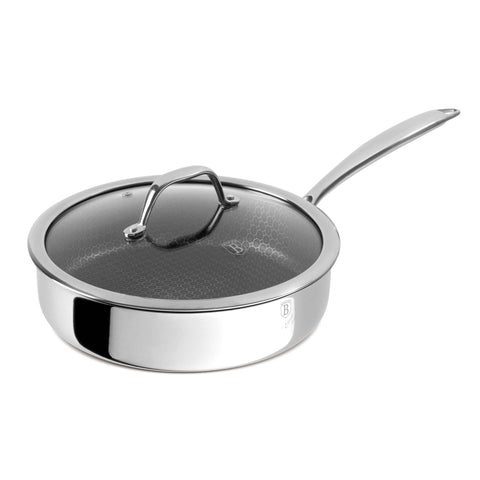 BH/8511N, BH/7443,BH/8511, Sartén honda con tapa 24cm, acero inoxidable, sartén honda 24 cm, sartén, sartén honda, sartén honda con tapa, sartén, batería de cocina, cocinar