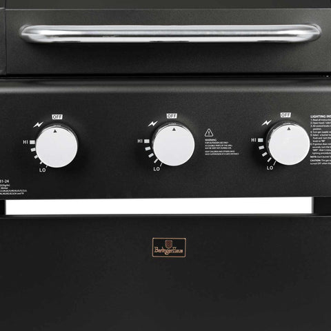 Parrilla De Gas Para Exteriores De 3 Quemadores