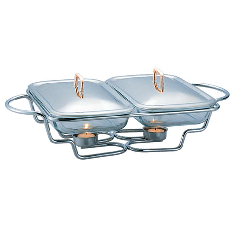 Calentador De Alimentos Rectangular 2X1,5L