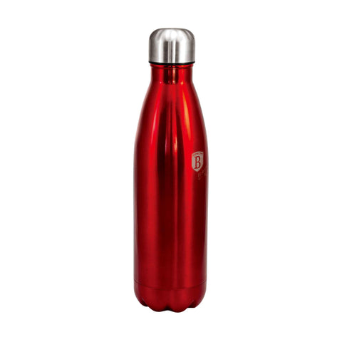 BH/8625, termo de buit de 0,5 l, color bordeus, vermell, termo de buit, termo