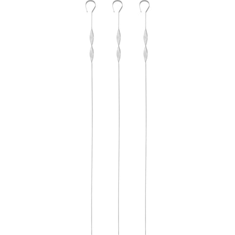 Accesorios para barbacoa, acero inoxidable, BH/8654, juego de brochetas de 3 piezas, kitchenutensil, outdoor, para exteriores - juego de brochetas, Skewer Set