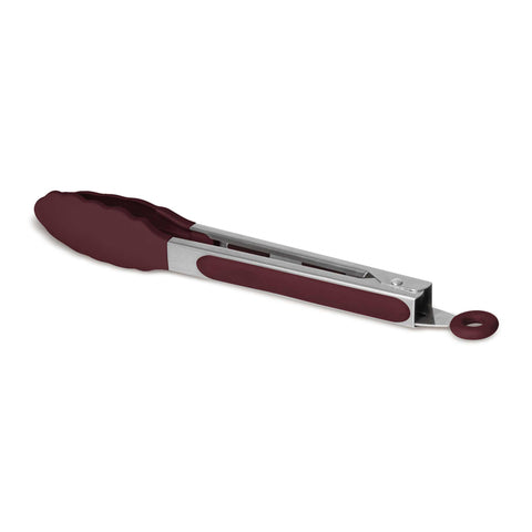BH/8760, Pinza para alimentos, Burdeos mate, Utensilios de cocina, Pinzas