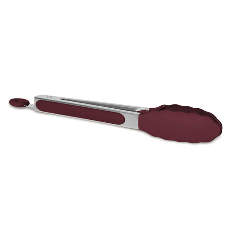BH/8760, Pinza para alimentos, Burdeos mate, Utensilios de cocina, Pinzas