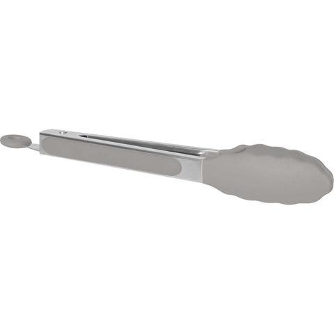 Product image of Food clamp. Part of the Taupe Collection . Features: • Material: stainless steel and silicone • Color: matt taupe. (Studio view). Official Berlinger Haus product, boosted by Promintra sl.