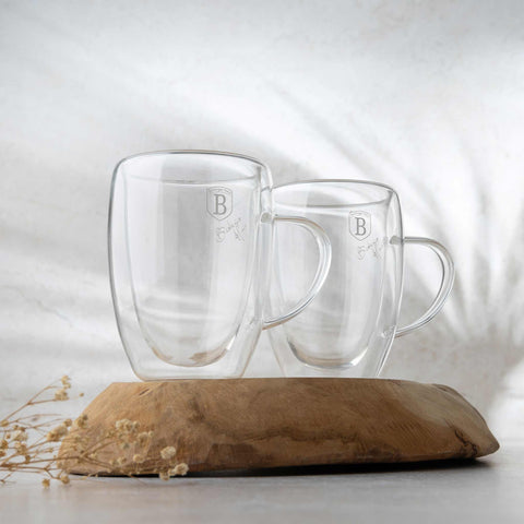 Lot de 2 verres en cristal