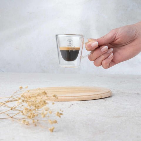 Juego De 2 Tazas De Café Expreso De Vidrio, Imagen lifestyle