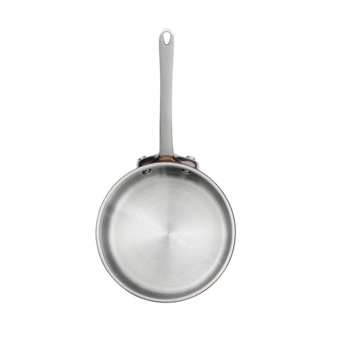 Product image of Sauce pan 7cm. Part of the Copper Touch Collection . Features: • Material: stainless steel, aluminium, copper • Size: 7*4 cm • Color: copper. (Studio view). Official Berlinger Haus product, boosted by Promintra sl.