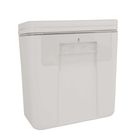 BH/8887, Cubo de basura colgante de 7 l, crema mate, cubo de basura, cubo de basura, polvo, utensilios de cocina, cubo de basura colgante