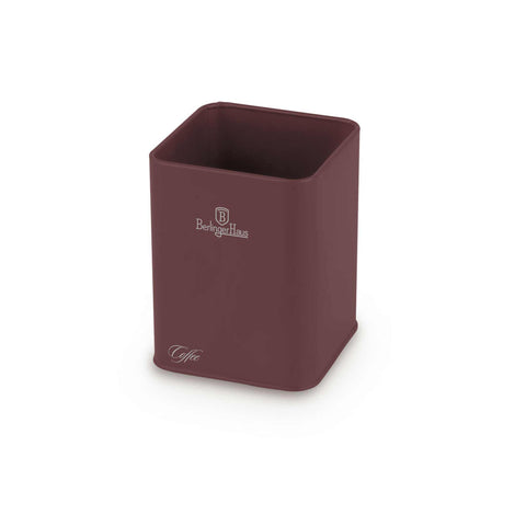 Product image of Bread box with 3pcs canister set. Part of the Leonardo Collection . Features: • Material: carbon steel with matt powder coating, bamboo • Include: • Bread box 33*18*12 cm • Sugar canister Ø10*13 cm • Tea canister Ø10*13 cm • .... (Studio view). Official Berlinger Haus product, boosted by Promintra sl.