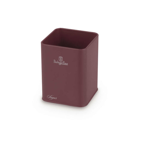 Product image of Bread box with 3pcs canister set. Part of the Leonardo Collection . Features: • Material: carbon steel with matt powder coating, bamboo • Include: • Bread box 33*18*12 cm • Sugar canister Ø10*13 cm • Tea canister Ø10*13 cm • .... (Studio view). Official Berlinger Haus product, boosted by Promintra sl.