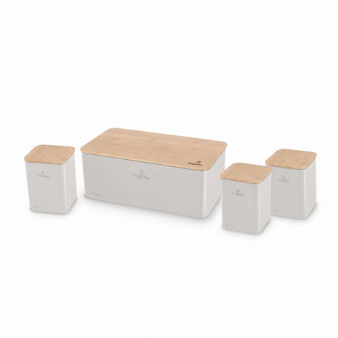 Panera Con Set De 3 Recipientes