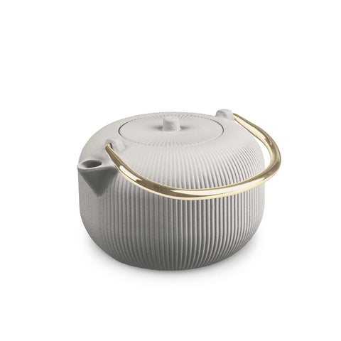 BH/8943, Tetera de ferro colat de 1 l, color crema mat, tetera, ferro colat, tetera de ferro colat