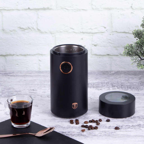 BH/9153, BH/9774, Molinillo de café eléctrico, Negro, Oro rosa, Molinillo de café, Eléctrico, Electrodomésticos de cocina