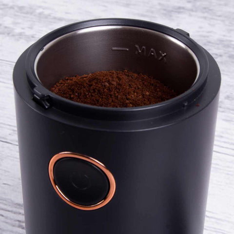BH/9153, BH/9774, Molinillo de café eléctrico, Negro, Oro rosa, Molinillo de café, Eléctrico, Electrodomésticos de cocina