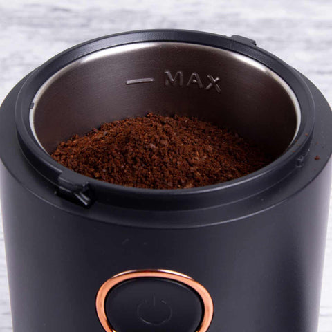 BH/9153, BH/9774, Molinillo de café eléctrico, Negro, Oro rosa, Molinillo de café, Eléctrico, Electrodomésticos de cocina