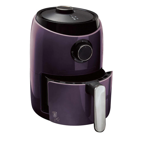 BH/9207, Mini Fritadeira Elétrica 1.6L, Roxa, Sem Óleo