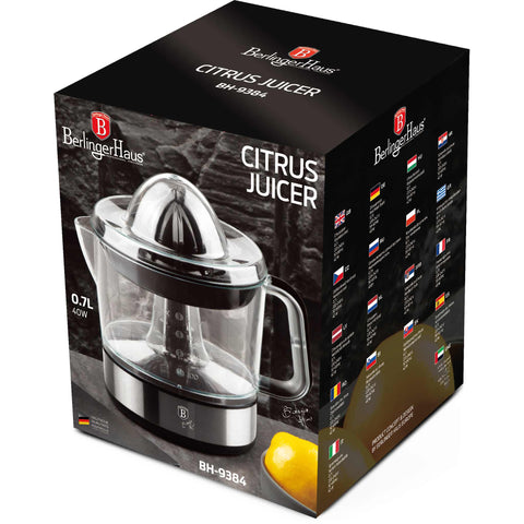 BH/9384, Exprimidor eléctrico de cítricos, acero inoxidable, exprimidor de cítricos, eléctrico, exprimidor de cítricos eléctrico, zumo, exprimidor de zumo de naranja, exprimidor de limón,Berlinger Haus, Promintra