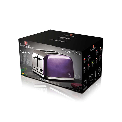 BH/9392, Tostadora, Morada, Tostadora eléctrica, Dos rebanadas, Electrodomésticos de cocina