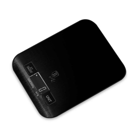 BH/9425, Báscula de cocina digital, capacidad 5 kg, negra, báscula de cocina, eléctrica, batería, báscula de cocina digital, báscula, Berlinger Haus, Promintra