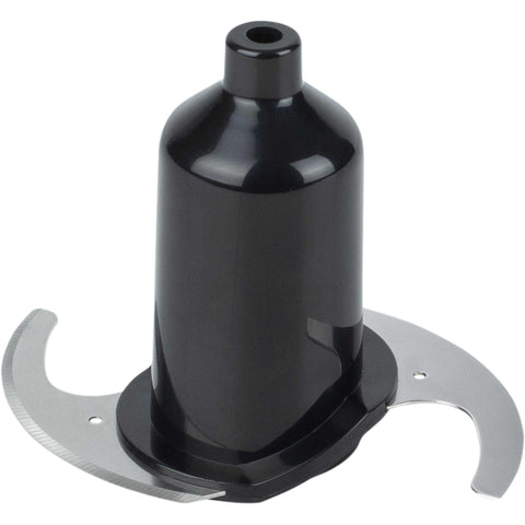 Product image of 8in1 food processor. Part of the Black Rose Collection . Features: • Material: stainless steel, plastic • Voltage: 220-240V 50-60Hz • Power: 500W • Included: • Stainless steel chopper blade • 2-side stainless steel.... (Studio view). Official Berlinger Haus product, boosted by Promintra sl.