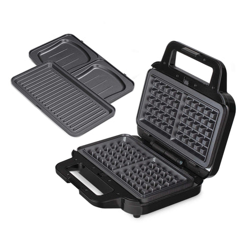Sandwichera 3 En 1 Con Placas Desmontables