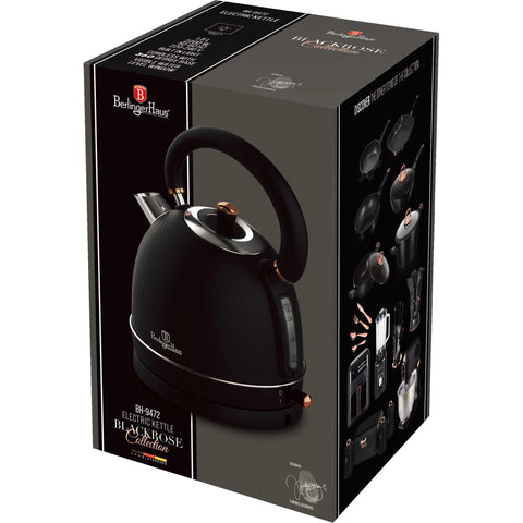 BH/9472, Hervidor eléctrico, negro, oro rosa, hervidor eléctrico, eléctrico, hervidor eléctrico,Berlinger Haus, Promintra