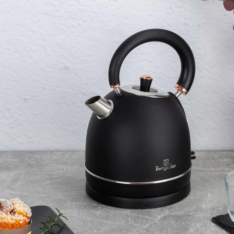 BH/9472, Hervidor eléctrico, Negro, Oro rosa, Hervidor eléctrico a., Eléctrico, Electrodomésticos de cocina, Hervidor