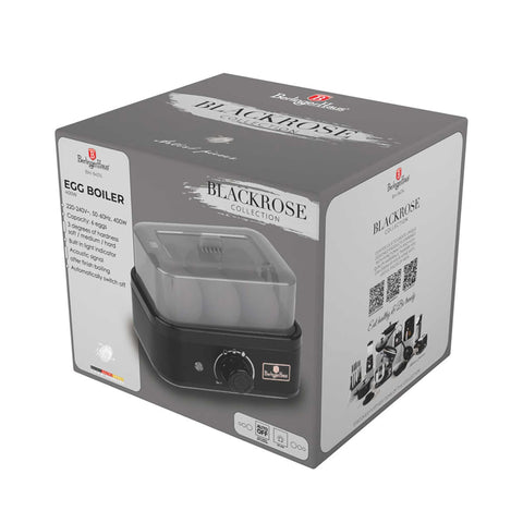 BH/9474, Hervidor de huevos eléctrico, Negro, Hervidor de huevos, Eléctrico, Electrodomésticos de cocina