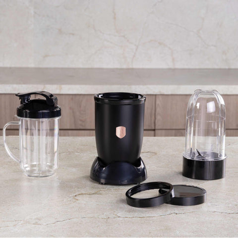 BH/9506, juego de licuadora multifunción de 6 piezas, negro, oro rosa, juego de licuadora, eléctrica, multifuncional, para hacer jugos y batidos, electrodomésticos de cocina, licuadora