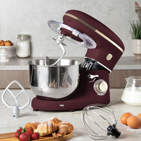 BH/9509, Robot de cocina, Matt Bordeaux, robot de cocina, eléctrico, batidora de pie, robot de cocina, electrodomésticos