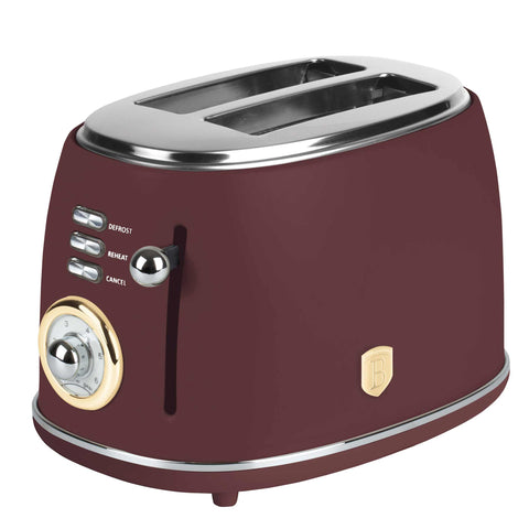 BH/9520, Tostadora, Burdeos mate, Tostadora eléctrica, Dos rebanadas, Electrodomésticos de cocina