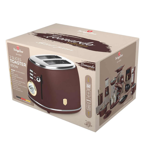 BH/9520, Tostadora, Burdeos mate, Tostadora eléctrica, Dos rebanadas, Electrodomésticos de cocina