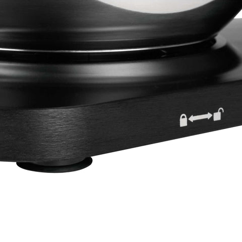 Product image of Kitchen machine. Part of the Black Vantage Collection/Matte Black Collection/Black Silver Collection . Features: • Material: cast aluminium body and stainless steel • 1800 W, 220-240V, 50/60 Hz • Include: • 18/10 stainless steel bowl 7L • Cast aluminium non-st.... (Studio view). Official Berlinger Haus product, boosted by Promintra sl.