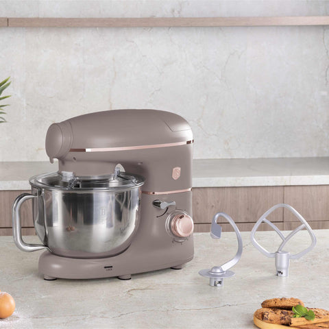 BH/9530, Robot de cocina multifunción 4 en 1, color topo mate, robot de cocina, multiusos, eléctrico, batidora de pie, robot de cocina, electrodomésticos de cocina