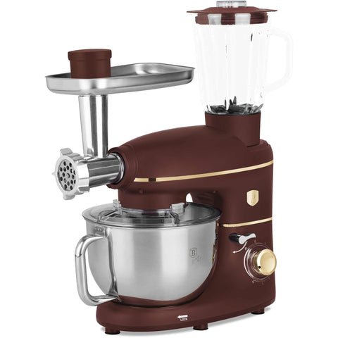 batidora, batidora de pie, BH/9531, burdeos mate, ekitchen, eléctrico, hornear, Kitchen Appliances, Leonardo Collection, licuadora, multiusos, robot de cocina, Robot de cocina multifunción, Stand Mixer
